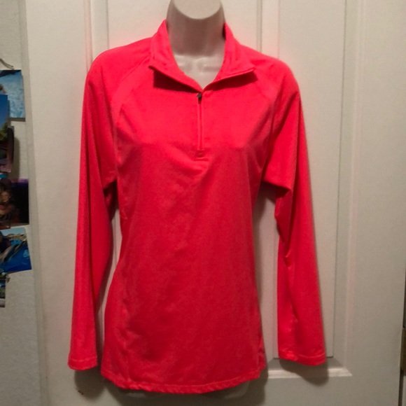 Champion Tops - 💚 Bright Coral Pink Running Pullover